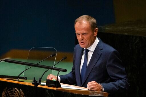 The Latest: Tusk to Johnson: Brexit Not 'stupid Blame Game'