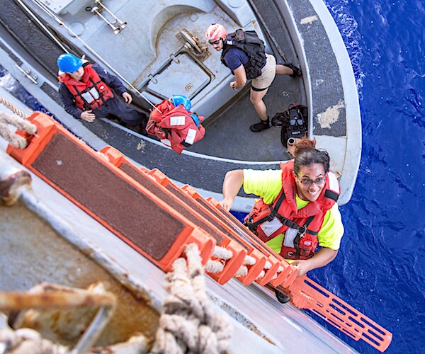 Navy Rescues Two US Women With Their Dogs Lost for Months