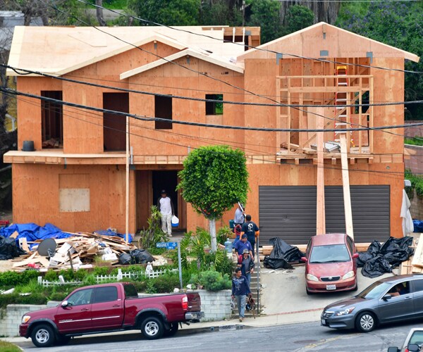 a home being built in monterey park california