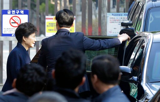 S. Korea's Ousted Leader to Undergo Questioning over Scandal