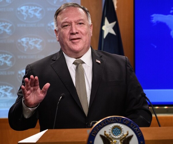 mike pompeo speaks at press briefing