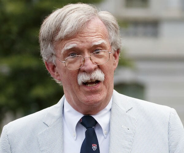former national security adviser john bolton is shown