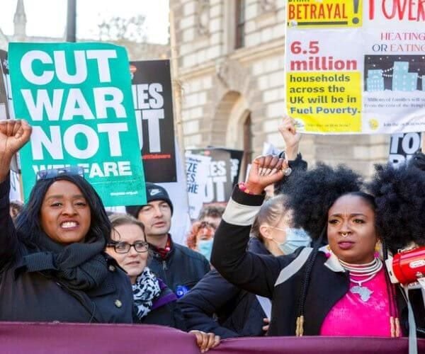 energy price protestors