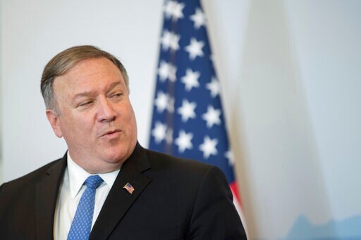 US Diplomat Pompeo Holding Talks with Dutch Government