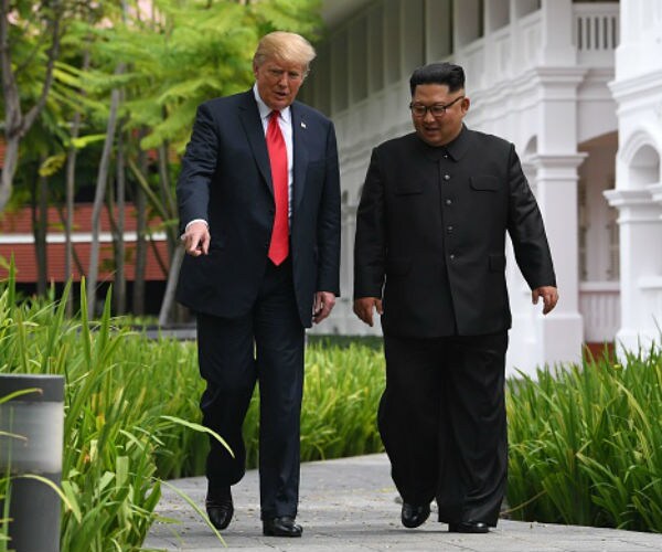 Pompeo: NKorea Deal May Take Time, Sanctions to Remain