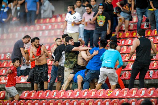 Mexico Suspends League Soccer Matches after Massive Brawl