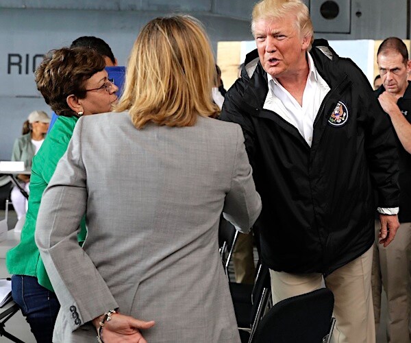San Juan Mayor Wears 'Nasty' Shirt in Trump Jab