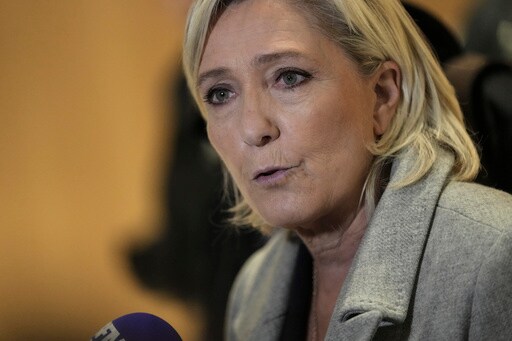 France's Far-right Leader Marine Le Pen Faces Court on Charges of Embezzling EU Funds