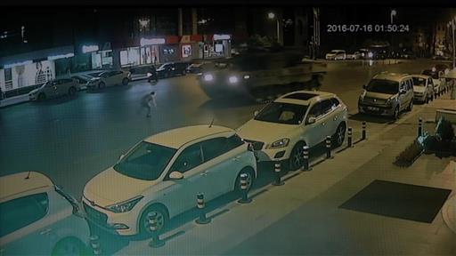 Turk Defies Tanks, and Survives, in Coup Video Footage