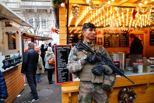 The Latest: Strasbourg Christmas Market Reopens after Attack