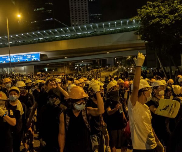 Chinese Newspaper Calls for 'Zero Tolerance' Over HK Protests