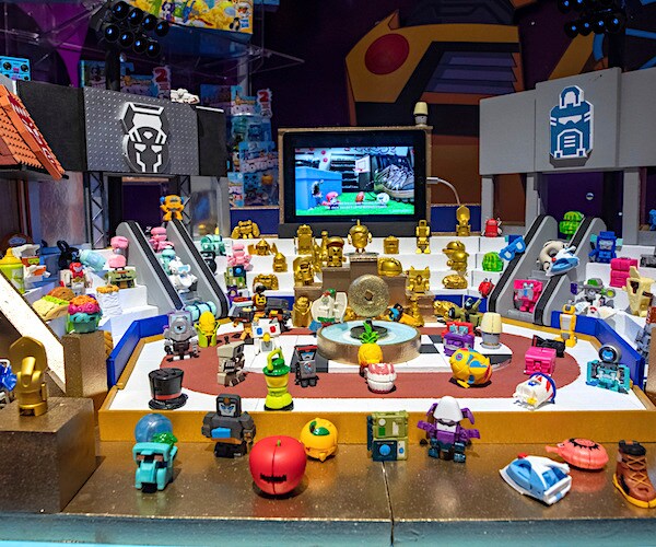 toys on display at Toy Fair New York on Saturday, Feb. 22