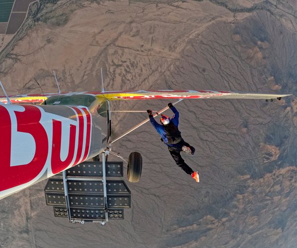 Red Bull stunt