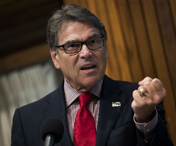 Rick Perry Touts 'New Energy Realism' of 'Making Fossil Fuels Cleaner'