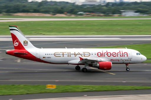 Etihad Sued for $2.3 Billion by Air Berlin Insolvency Admin