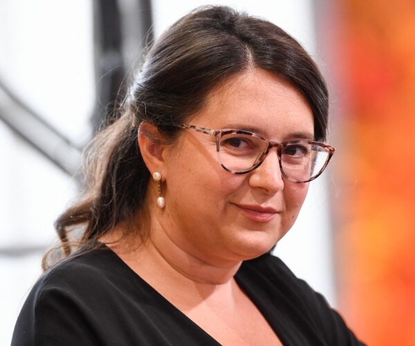 editor at conference 