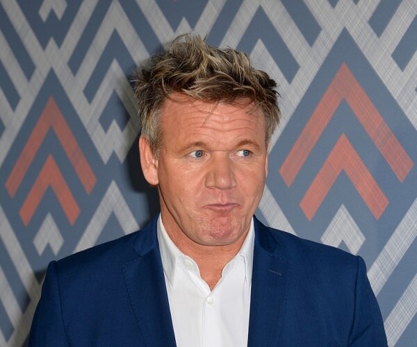 headshot of chef Gordon Ramsay