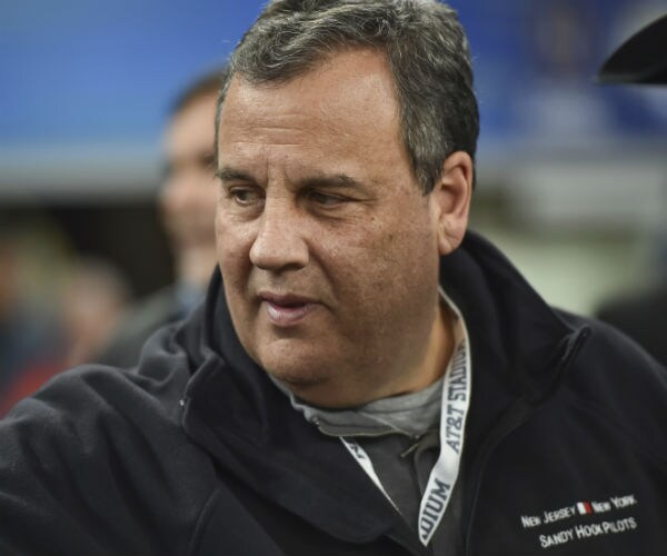 Former New Jersey Gov. Chris Christie is shown