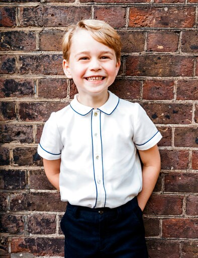 And Now he Is 5: Britain's Prince George Marks Birthday