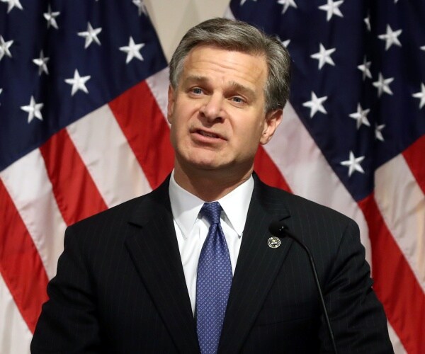 Wray Vows to 'Aggressively Investigate' Election Interference