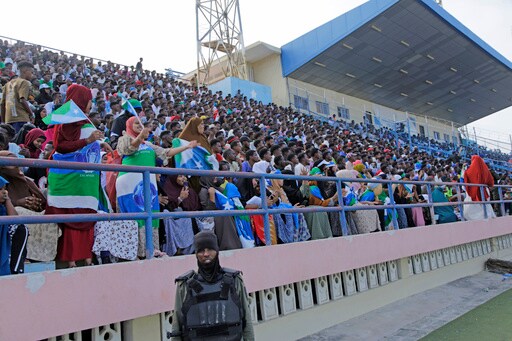 Civil war Turned Somalia's Main Soccer Stadium into an Army Camp. Now It's Hosting Games again