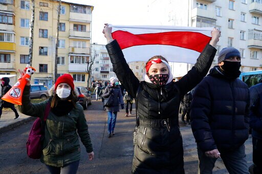 Over 300 Detained in Belarus During Protests against Leader