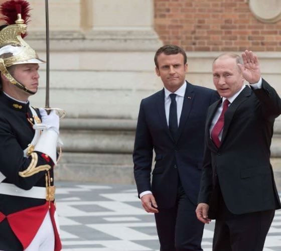 Putin, Macron