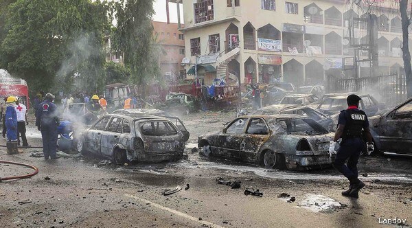 Fear Grips Nigeria Capital after Attack in City Center