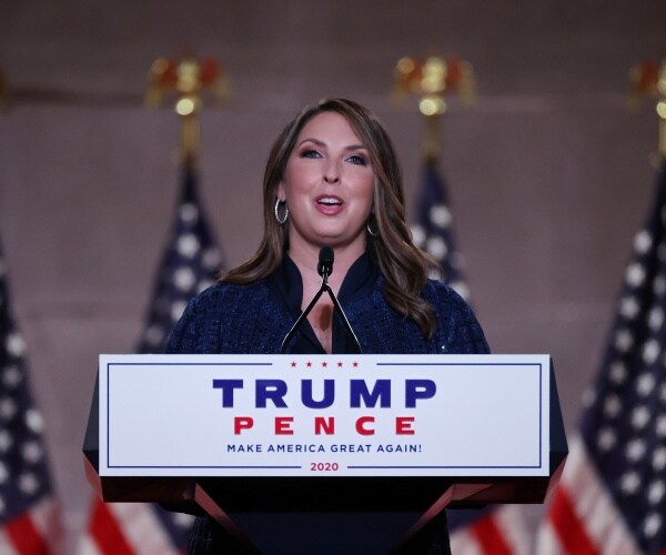 rnc chair ronna mcdaniel addresses convention