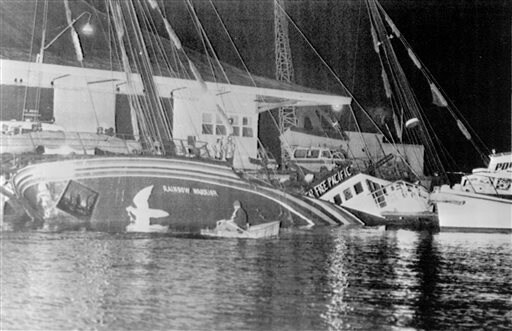 French Agent Apologizes for Bombing Greenpeace Boat in 1985