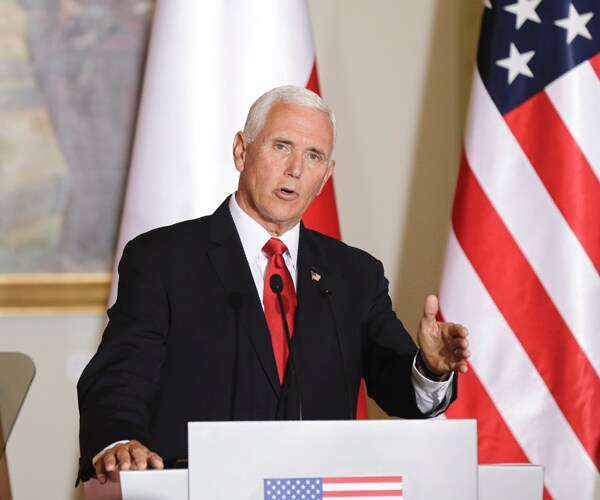 Vice President Mike Pence in Warsaw, Poland