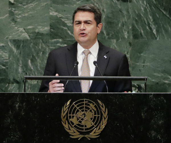 juan orlando hernandez speaks 