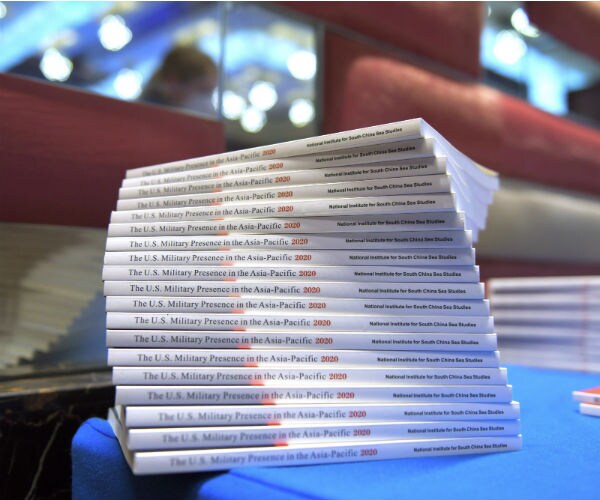 stack of a report on us military force in asia pacific 