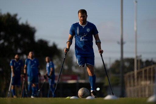 Soldiers Who Lost Limbs in Gaza Fighting Are Finding Healing on Israel's Amputee Soccer Team