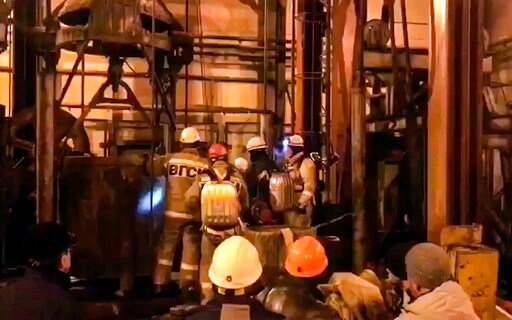 Rescue Teams Find 8 Bodies in Burning Potash Mine in Russia