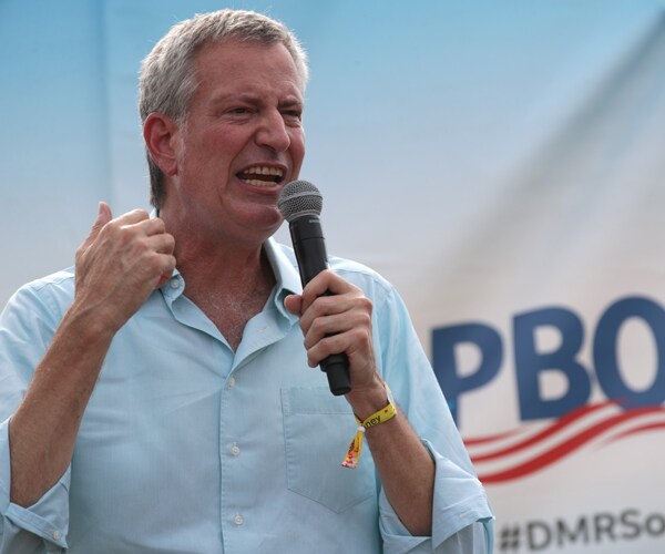 New York City Mayor Bill de Blasio