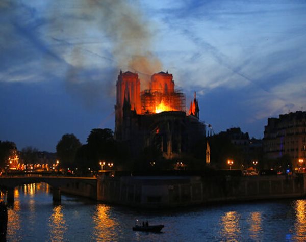 No Christmas at Notre Dame, as Fire Forces Mass into Exile