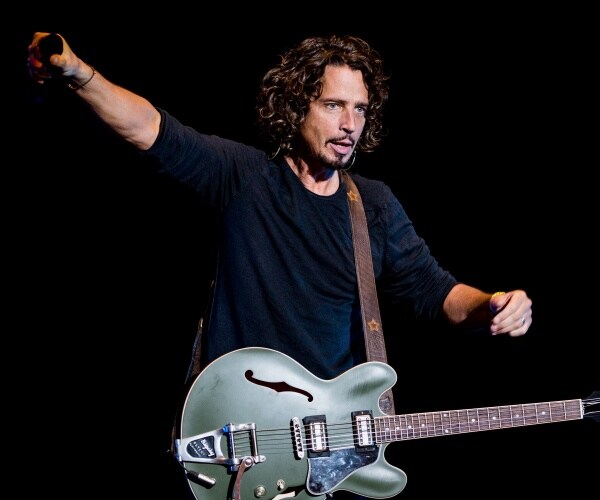 chris cornell performs on stage