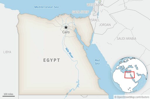 19 Killed in a Road Collision in Egypt's Nile Delta Region
