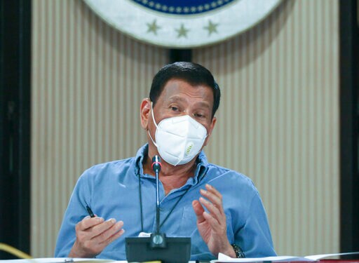 Asia Today: Duterte Threatens Martial Law-like Enforcement