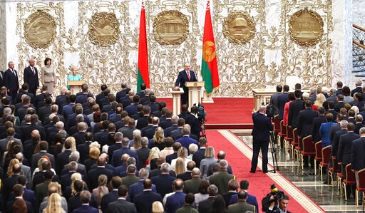 EU Says Belarus President's Inauguration Will Deepen Crisis