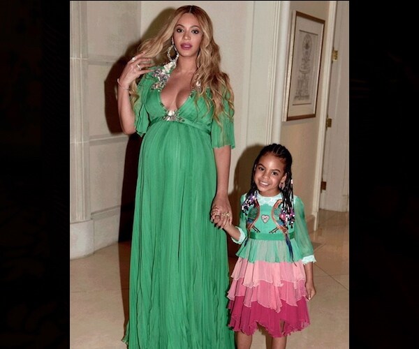 Blue Ivy Goes to 'Beauty and Beast' in $2,100 Dress, a Mini of $26K Version