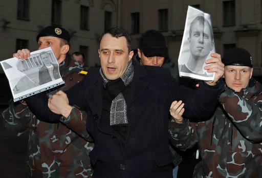 4 Detained in Belarus for Trying to Hold Anti-govt Protest