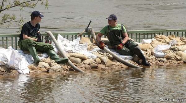Germany Steps up Evacuations Along Flooded Rivers