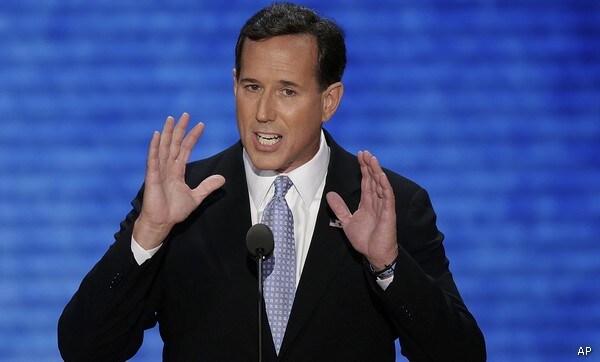 Santorum: Religious Practice Does Not End at Church Door