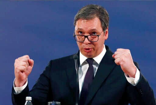 Serbia President Vows to Defend Law and Order amid Protests