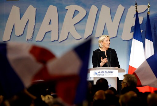 Hundreds March against Far-right French Presidential Hopeful