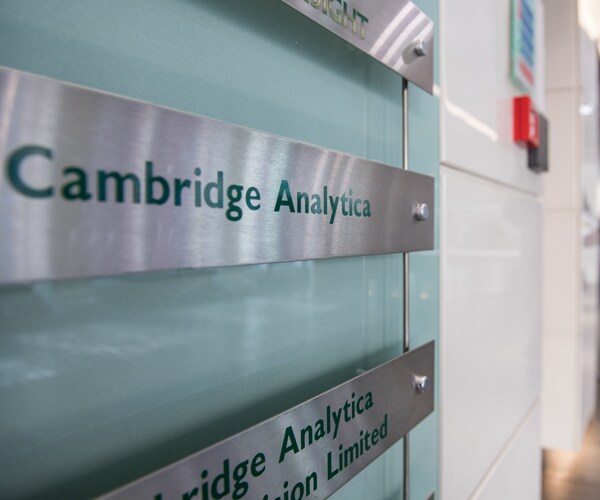 cambridge analytica's former office in london