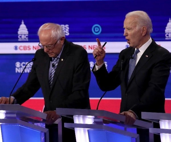 Biden Criticizes Sanders' 'Bad Vote' on Guns