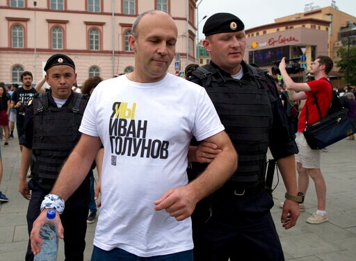 More than 20 Arrested at Moscow Protest after Reporter Freed